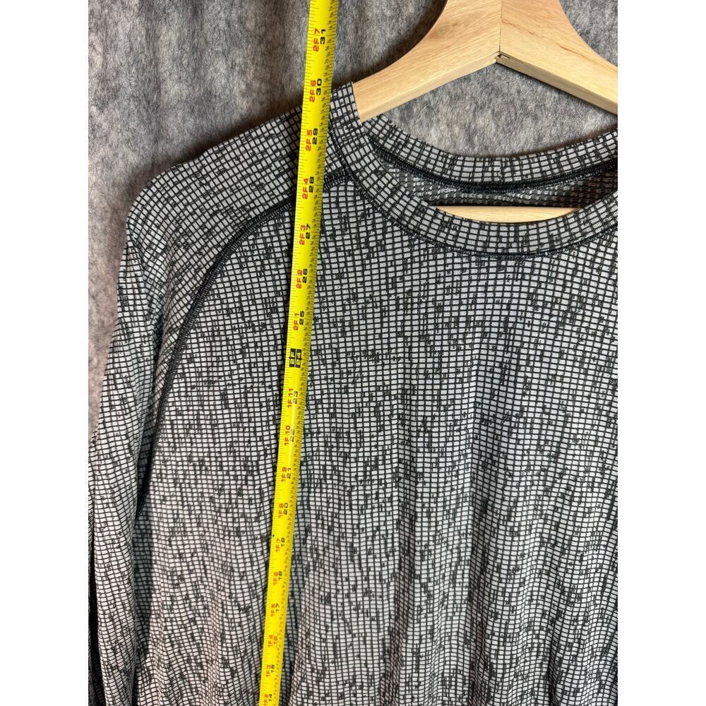 Lululemon Metal Vent Tech Long Sleeve 2.0 Athletic Stretch Space Code M3CD8S - Picture 7 of 8